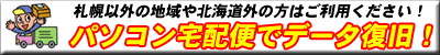 パソコン宅配便｜札幌パソコンデータ復元堂のハードディスク・USBメモリ・デジカメ・SD・画像・写真の復旧・救出